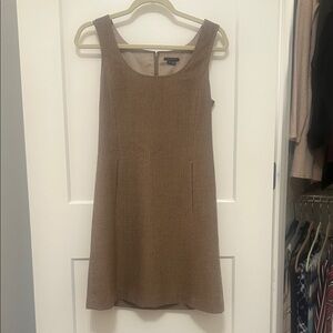 Theory Houndstooth Wool Dress